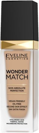 Eveline Wonder Match Luksusowy Podkład Dopasowujący Się 30 Cool Beige 30 ml