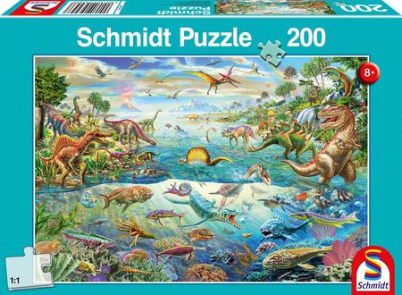 Schmidt Puzzle Świat Dinozaurów 200El.