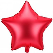 Zdjęcie Partydeco Balon foliowy Gwiazdka 48cm czerwony (FB3S007) - Śrem