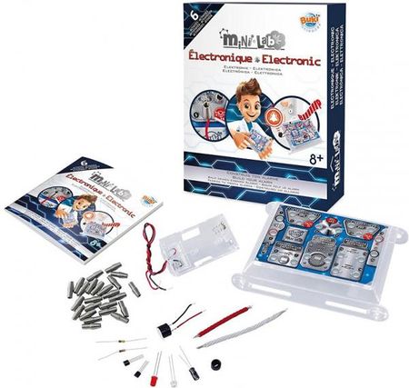 Buki Elektronika Mini Lab Zestaw Naukowy Buki3008 - zdjęcie 3