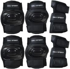 Zdjęcie Smj Ochraniacze Na Łyżworolki Cr-600 Czarne - Brzozów