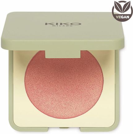 Kiko Milano New Green Me Blush Kompaktowy Róż Dający Naturalny Rezultat 101 Coral View 6G