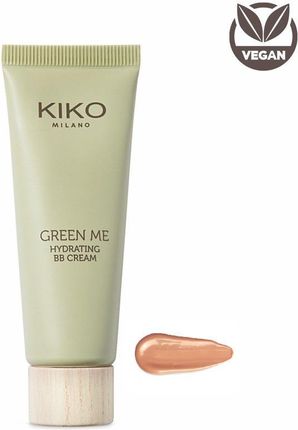 Kiko Milano New Green Me Hydrating Bb Cream Nawilżający Krem Koloryzujący O Naturalnym Wykończeniu 105 Warm Almond 25ml