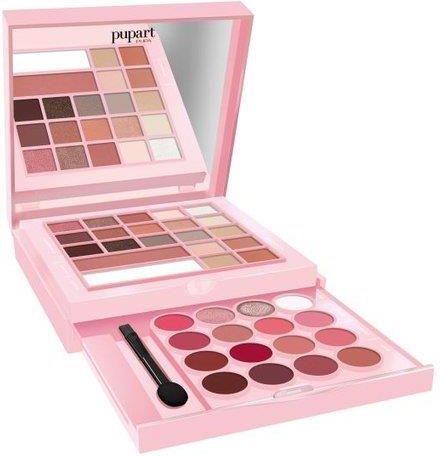 PUPA Milano Pupart M Make-up Set – Palette Mit Lidschatten, Concealer, Rouge & Lip Creams