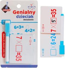 Zdjęcie Askato Genialny Dzieciak Fiszki Matematyczne Mnożenie (110202)   - Stryków