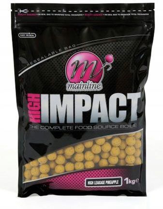 MAINLINE HIGH IMPACT BOILIES PINEAPPLE 20MM / 1KG M23068