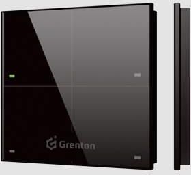 Grenton Grenton Szklany Panel 4Klawiszowy Touchpanel+ 4B Tfbus  (Tpa204T01)