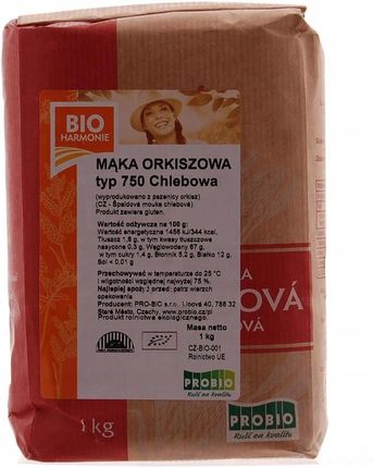 Mąka Orkiszowa Bio Typ 750 Chlebowa 1kg
