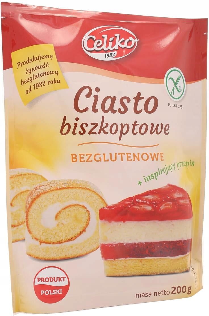 Ciasto bezglutenowe biszkoptowe Celiko 200g Ceny i opinie Ceneo.pl