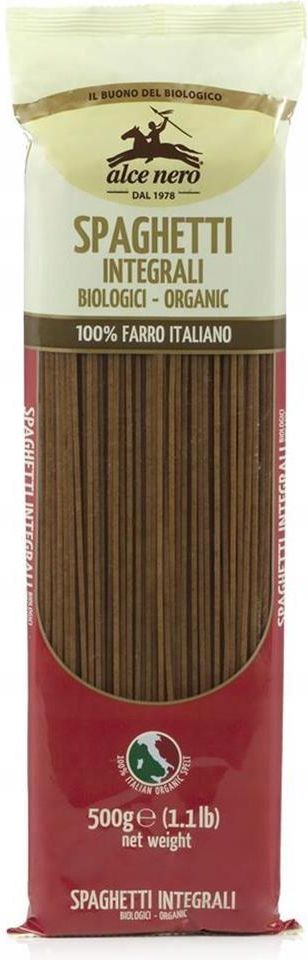 Makaron orkiszowy Razowy Spaghetti Bio 500G