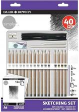 Zestaw Szkicowy Daler Rowney Simply Sketching 40 Elementów