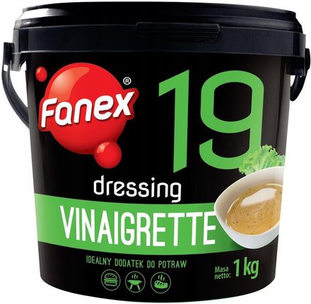 Fanex Sos dressing Vinaigrette 1kg x 3 Wiaderka