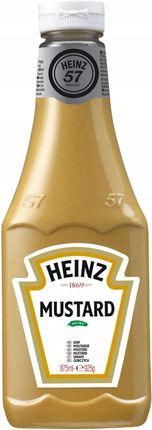 Heinz sos Musztarda żółta Yellow mustard 875ml