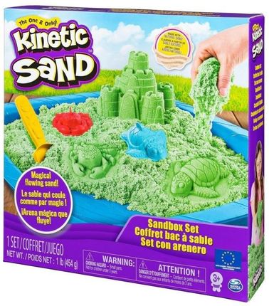 Spin Master Piasek Kinetyczny Zielony Kinetic Sand