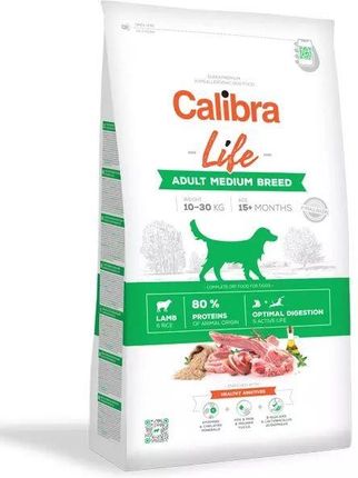 Calibra Dog Life Adult Medium Lamb 12Kg
