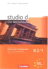Nauka niemieckiego Studio d Die Mittelstufe B2/1 KB und UB /CD / - zdjęcie 1