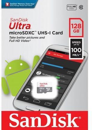 SanDisk Ultra SDSQUNR-128G-GN6MN Class 10 UHS-I 128 GB Micro SD Kart  Fiyatları, Özellikleri ve Yorumları