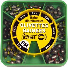 Zdjęcie Sensas Pudełko Ciężarków Oliwkowych Małych Zielony - Płock