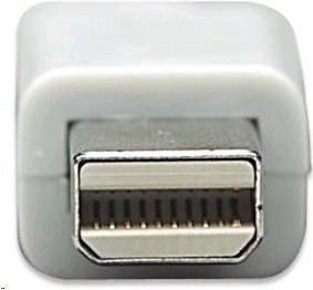 Redukcja PremiumCord Mini DisplayPort / HDMI, M/F, 17 cm (kportadm01) Biała