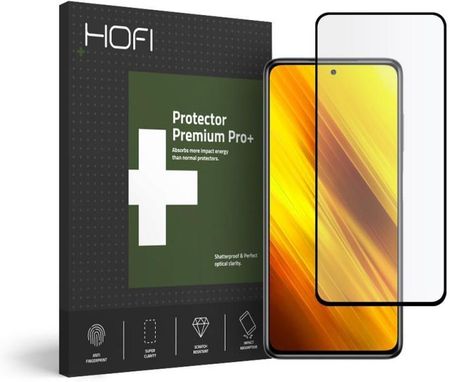 Hofi Glass SZKŁO HARTOWANE FULL PRO+ XIAOMI POCO X3 NFC BLACK