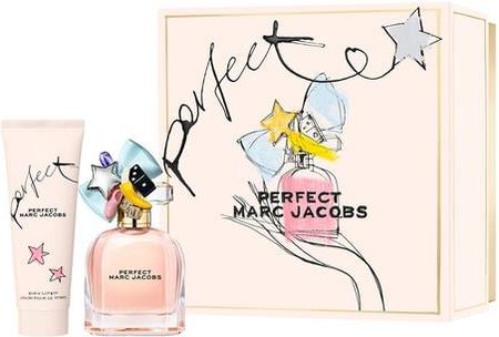 Marc Jacobs Zestaw Perfect Woda Perfumowana 50 ml + Balsam Do Ciała 75 ml