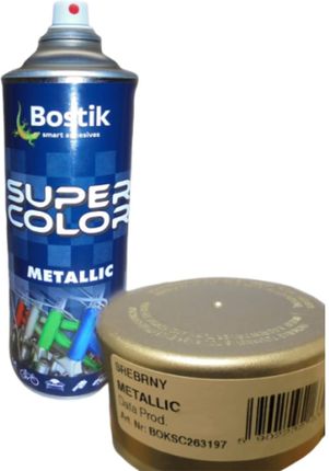 Den Braven Spray Super Color Metallic Srebrny 400Ml - zdjęcie 4