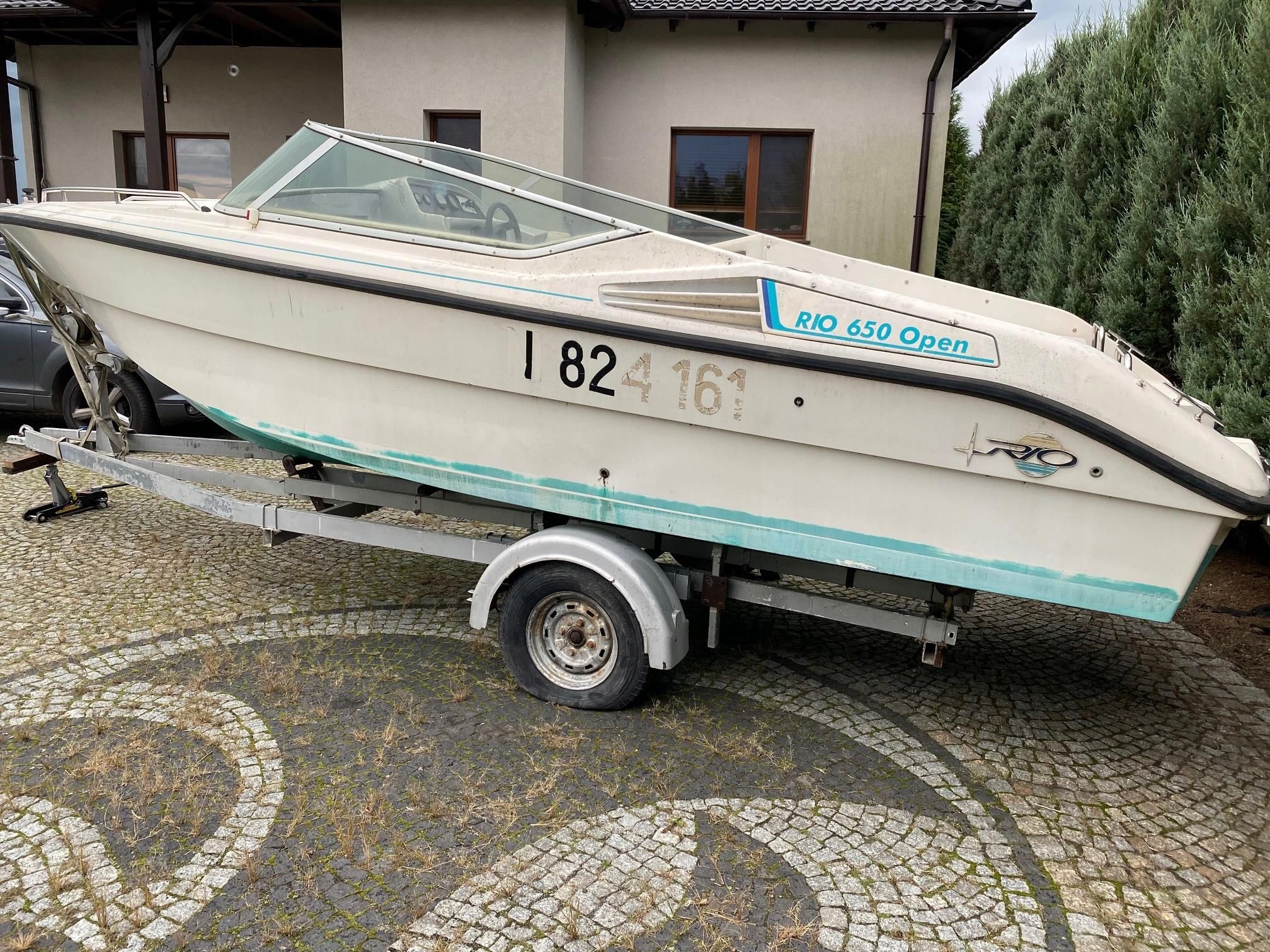 Łódź motorowa RIO 650 OPEN 1996r bez silnika - Opinie i ceny na