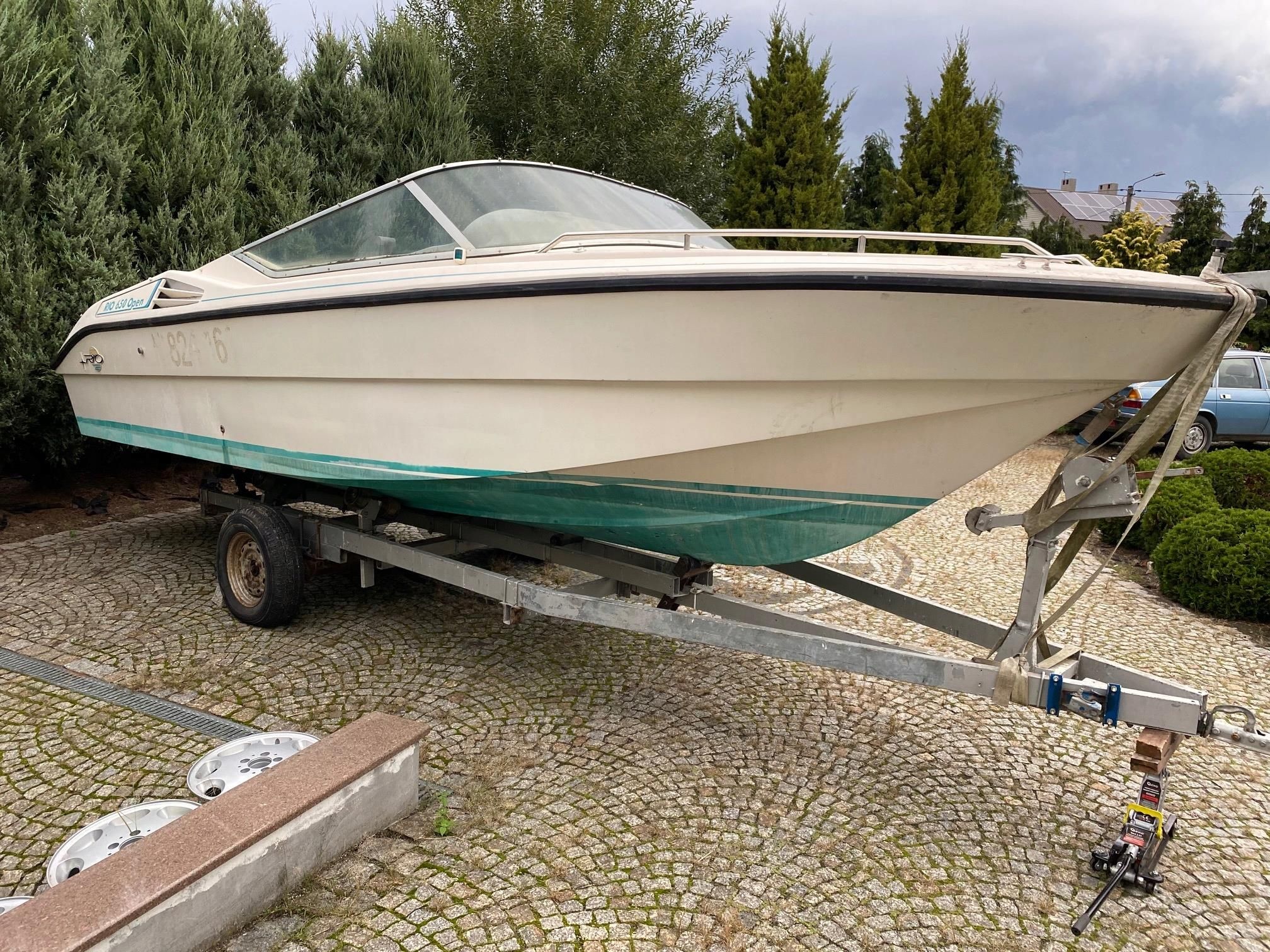Łódź motorowa RIO 650 OPEN 1996r bez silnika - Opinie i ceny na