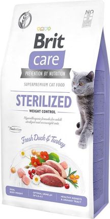 Brit Care Cat Grain Free Sterilized Weight Control 7Kg