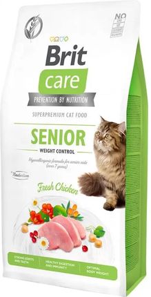 Brit Care Cat Grain Free Senior Weight Control 7Kg