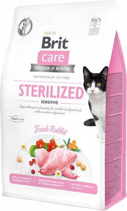 Brit Care Cat Grain Free Sterilized Sensitive 2Kg