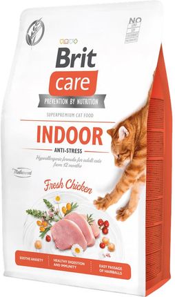 Brit Care Cat Grain Free Indoor Anti Stress 2Kg