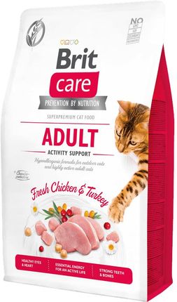 Brit Care Cat Grain Free Adult Activity Support 2Kg