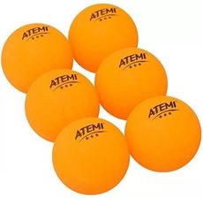 Atemi Piłeczki 6 Szt Pomarańczowe - Piłeczki do tenisa stołowego