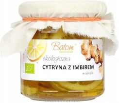 Zdjęcie Cytryna Z Imbirem W Syropie Bio 220G  Batom - Pieńsk