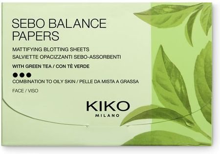 KIKO Milano Sebo Balance Papers chusteczki matujące 100szt.
