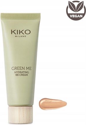 Kiko Milano New Green Me Hydrating Bb Cream Nawilżający Krem Koloryzujący O Naturalnym Wykończeniu 103 Honey 25ml