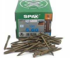 Zdjęcie Spax A2 Wkręty Do Tarasów 5X60Mm Stare Złoto - Kock