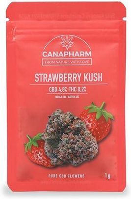 【sativa】Strawberry Cough 1ml CBD 11 Susz CBD Strawberry Cough - sklep CBD