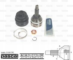 PRZEGUB ZEWNĘTRZNY OPEL AGILA 1.0/1.2 09.00-12.07 G1X017PC