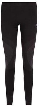 Spodnie Damskie Odlo Performance Warm Baselayer Pants Black-Odlo Concrete Grey
