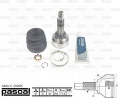 PRZEGUB ZEWNĘTRZNY SUBARU JUSTY I 1.2 05.87-05.91 G17008PC