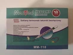 Zdjęcie THERA-BAND TERMOMETR SZKLANY MM 110, 1 SZTUKA - Opole