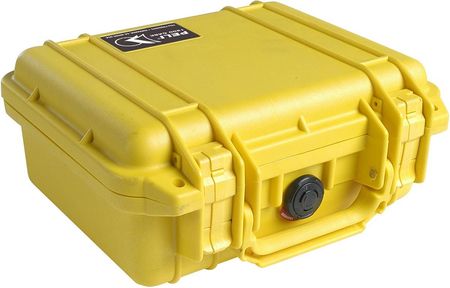 Peli 1200 Protector Case Walizka z gąbką wew 23x18x10cm żółta
