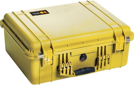Peli 1550 Protector Case Walizka z gąbką wew 47x36x19cm żółta