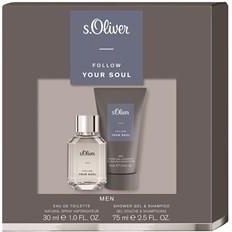 S.Oliver Y Męskie Follow Your Soul Men Gift Set Woda Toaletowa 30 ml + Shower Gel & Shampoo 75 ml