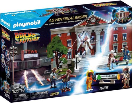 Playmobil 70574 Kalendarz Adwentowy Powrót Do Przyszłości Back To The Future