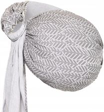 Zdjęcie Zaffiro Chusta Kółkowa Tkana Grey Leaves - Strzelce Krajeńskie