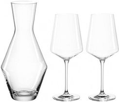 Leonardo Karafka Szklana Z Kieliszkami Do Wina Puccini 3 El. (L069528)