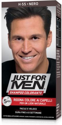 Just For Man Szampon Koloryzujący Just For Men Coloring Shampoo Black H 55